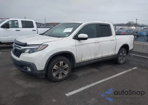 2018 Honda Ridgeline Rtl-T from USA, damaged, VIN 5FPYK3F61JB004837
